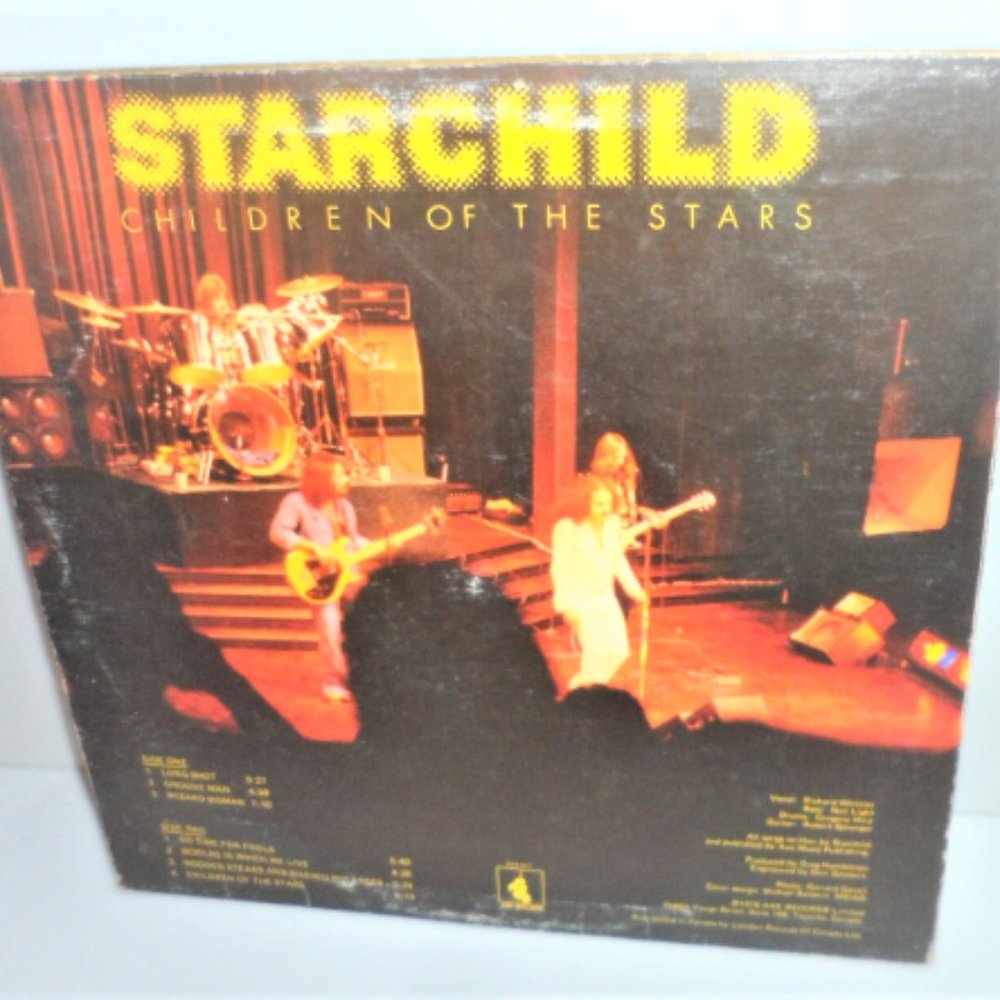 Rare SIGNED By all Band Members 1978 STARCHILD Children of the Stars LP Record